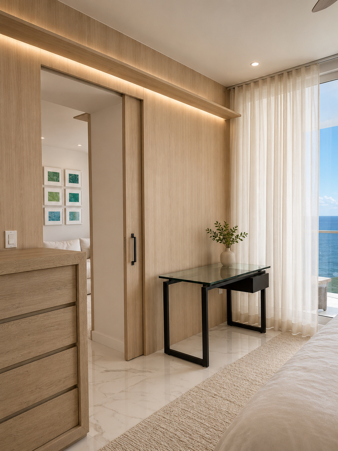 Light wood bedroom built-ins | Sunshine Alliance, Deerfield Beach FL